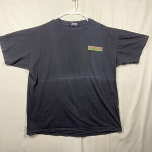 Vintage 1999 Jam Shirt Mens XL Black 1999 Rainbow Lagoon Aloha Music Festival